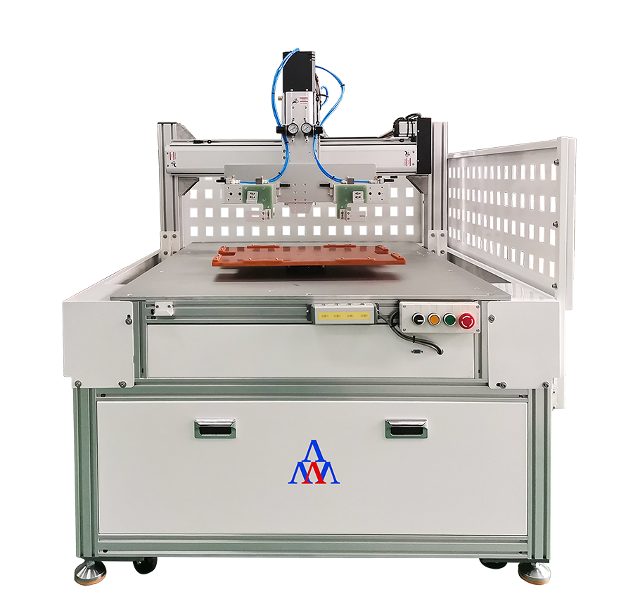 立式双头龙门机Y轴治具