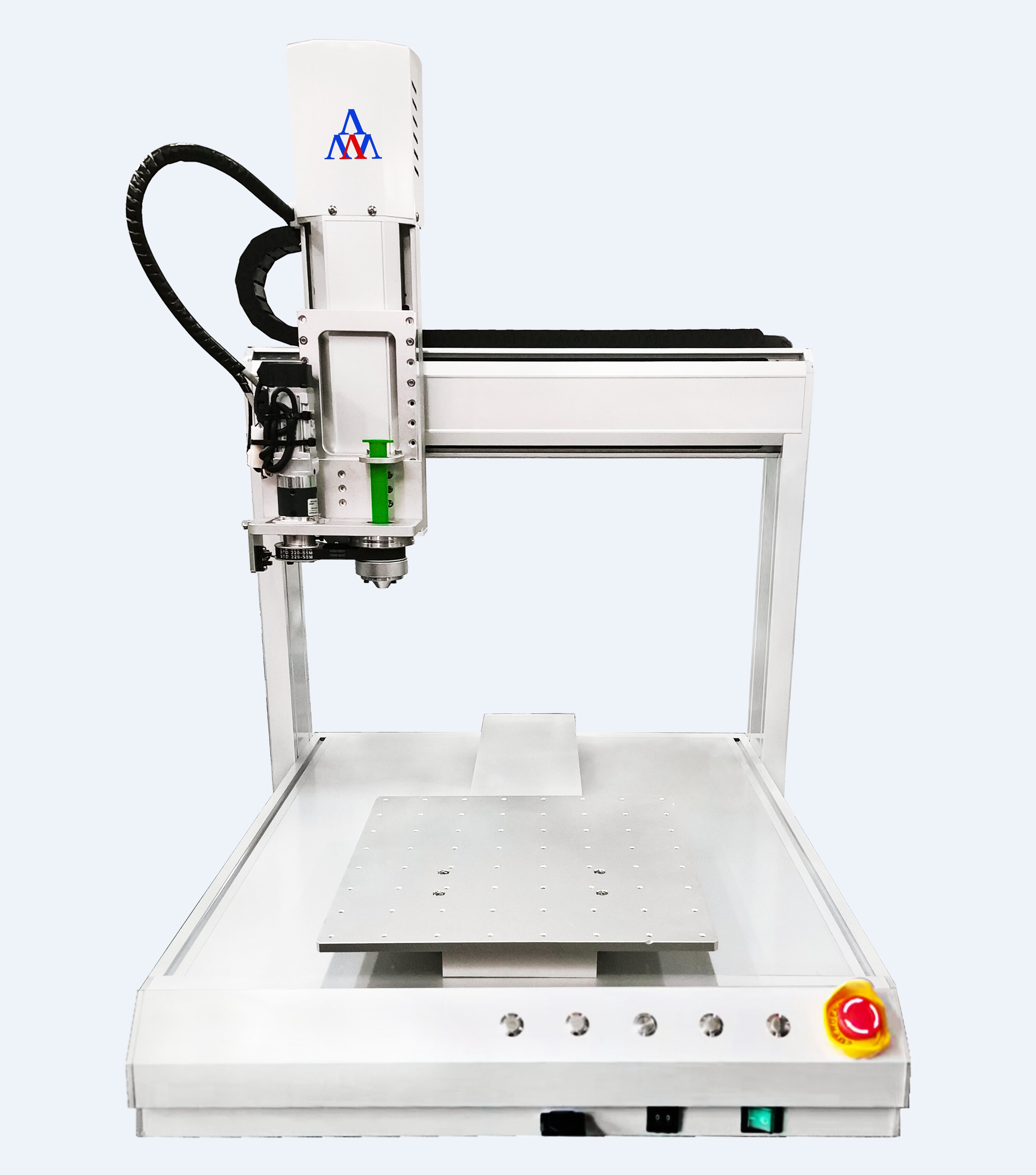 R轴四轴丝杆点导电胶