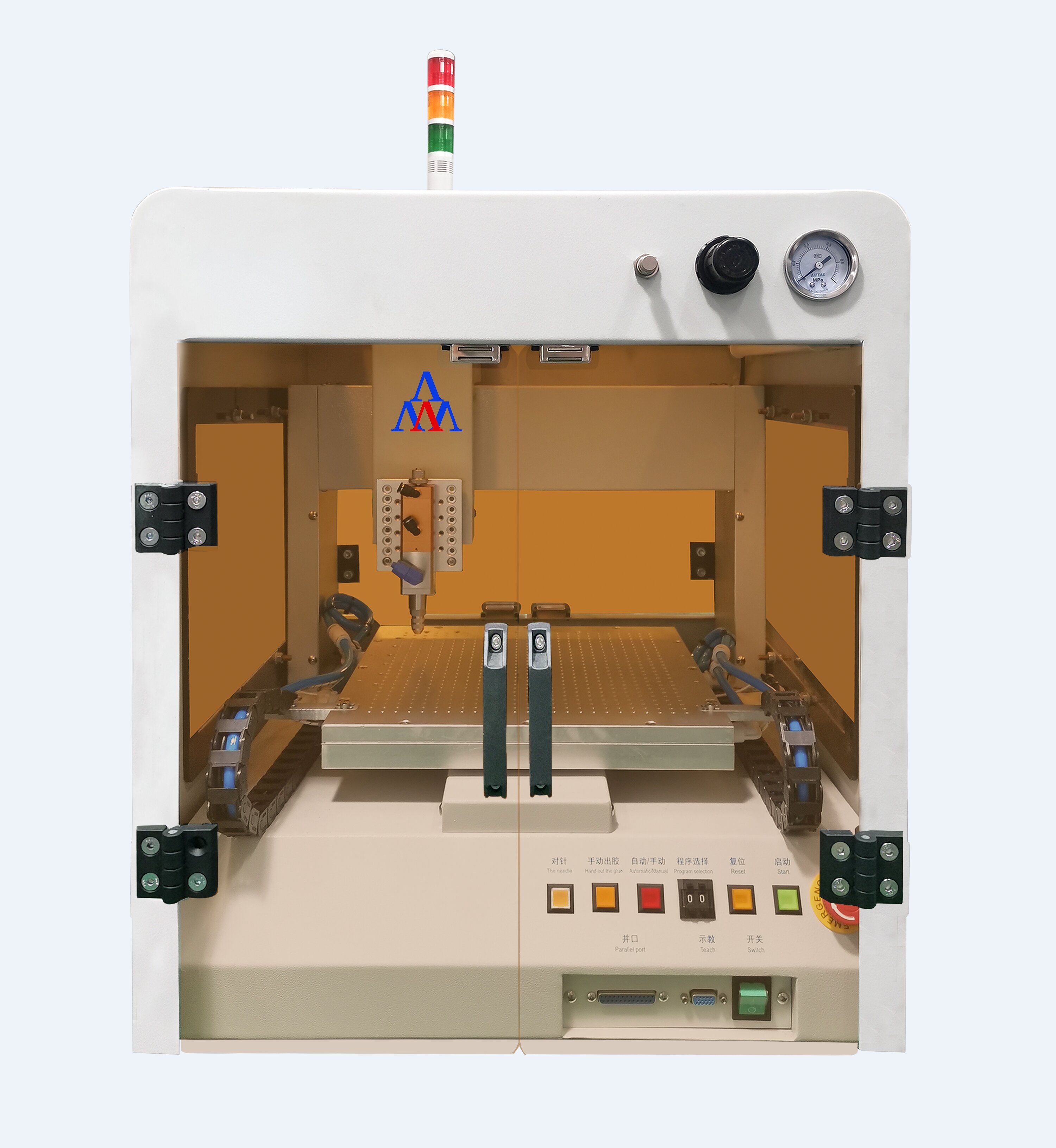 三轴200钣金机带防护罩