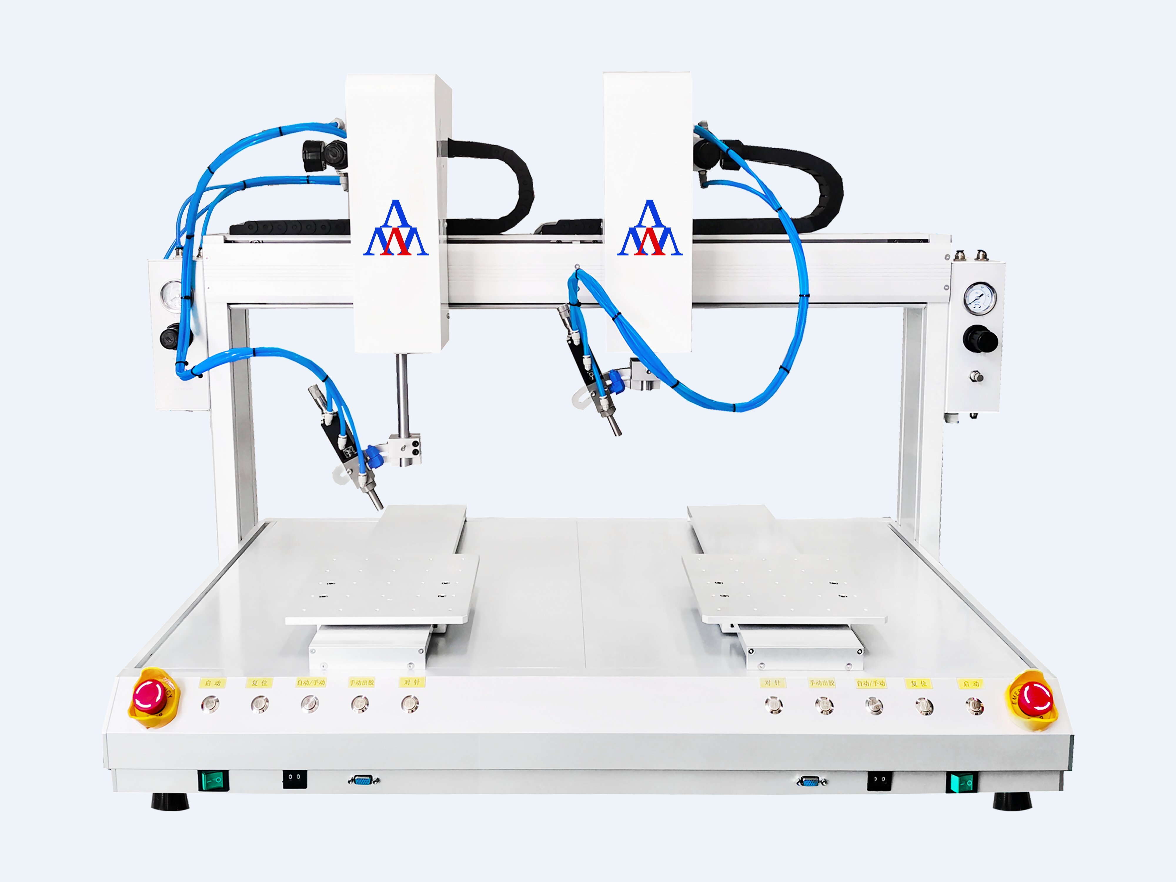 R轴旋转双头双Y双Z型材点胶机