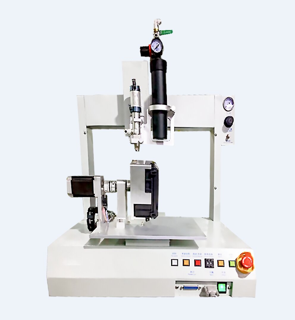 Y轴旋转桌面点胶机