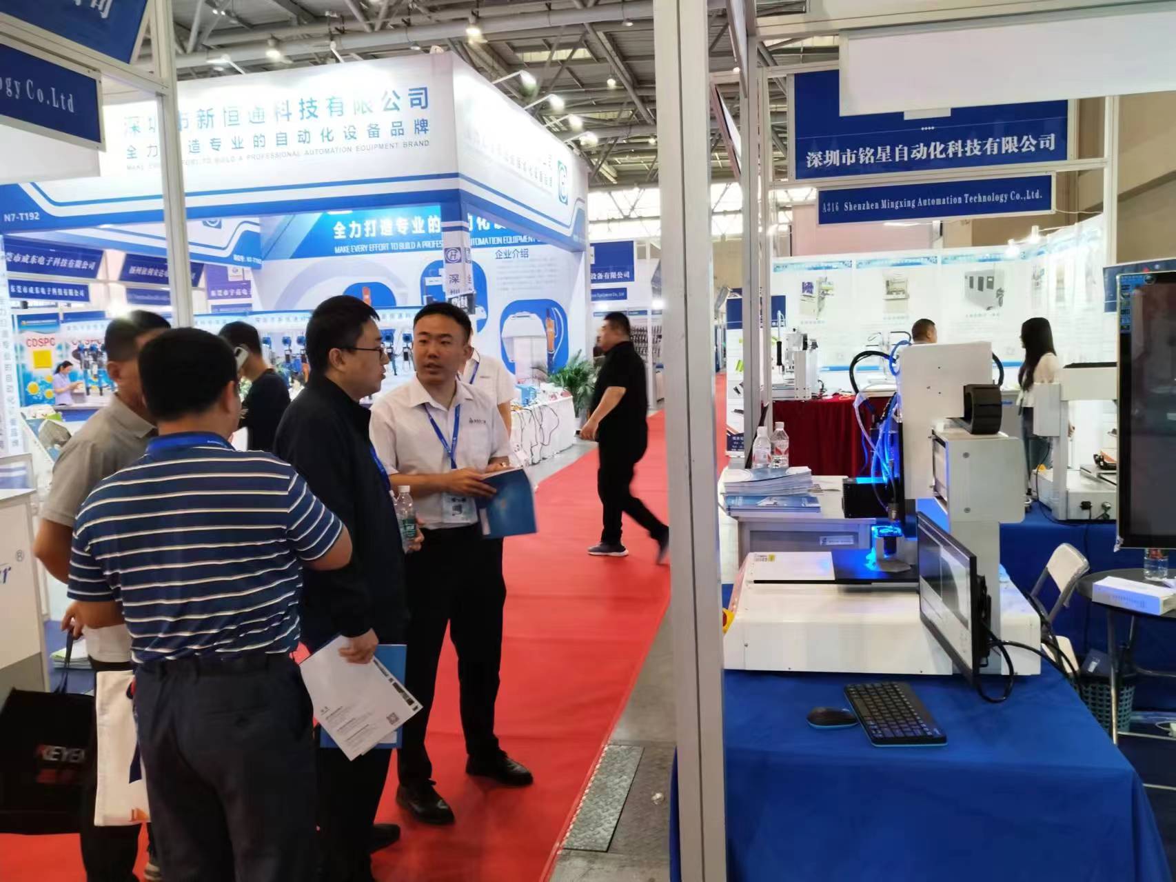 阿尔文点胶机参展2024年重庆电子博览会